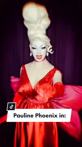 Pauline Phoenix from #deadendparanormalpark  Dress and wig by @Joan Chevalier👠💋 Original voice by @misscocoperu   #deadendparanormalparkpauline  #paulinephoenix #cosplay #dragqueen #makeup #lgbt #deadendia #netflix #deadend #fandom #nerflixseries #animation #pauline #phoenix #paulinecosplay #lipsync #dragmakeup #customwigs #customdress #phantomofthethemepark 