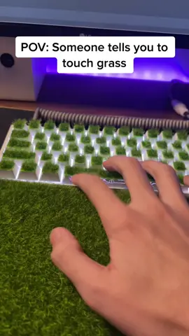 I'm Stronger, I'm Smarter, I'm Better! #grass #grasskeyboard #grassmouse #keyboard #mouse #pc #touchgrass #GamingSetup #fyp 