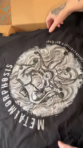 Black t-shirts are life! #metalmorphosiscustoms #metalmorphosiscars #merchdrop 