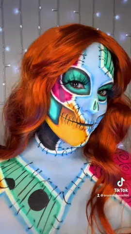 😂😘💙 #halloweenmakeup #sally #nightmarebeforechristmas #makeup #spookyseason #bodypaint #spooktober #halloween #humor #justforfun 
