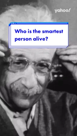 Who is the #smartest person alive? 🧠 #iq #iqtest #alberteinstein #yahoonews #yahooaustralia 
