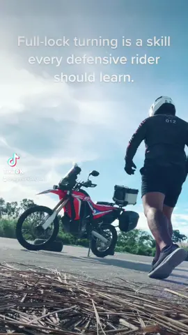 Duet with you doing this drill! Share this to your rider friends #crf250rally #adventurebike #defensiveriding #ridingtips #rider #crf #bigbike #LearnItOnTikTok #dualsport #motorcycle #tallbike #hpg 