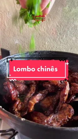 Lombo chinês #AprendaNoTikTok #lombosuino #lombodeporco #comidachinesa 