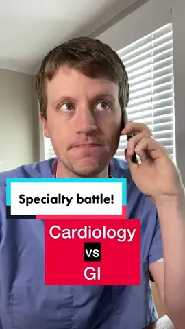 The age old battle #cardiology #gi #medicine