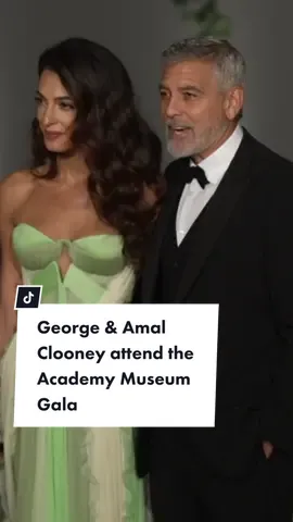 George Clooney and Amal Clooney stole the show as they walked the red carpet at the 2nd Annual Academy Museum Gala in LA last night. As always, Amal looked incredible, wearing a green silk tulle gown by Milan fashion house Del Core. And who doesn’t love a little George Clooney red carpet moment? The actor and his incredible wife were a sight for sore eyes at the event, where they no doubt enjoyed time with his Ticket To Paradise co-star Julia Roberts and a host of other Hollywood stars. #georgeclooney #amalclooney #georgeclooneyedit #amalclooneystyle #celebrity #celebrityredcarpet #redcarpetgown 