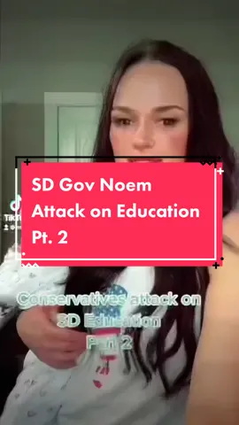Governor Kristi Noem has partner with Hillsdale College to replace our current Social studies standards with white Christian nationalist ideas the curriculum is still open for public comment please Let our department of education know what you think about the standards by going to the pinned link. ##kristinoem##jaimiesmith##southdakota##sodak##sd##midwest##racism##crt##whitechristiannationalism##republican##conservative##slavery##foundingfathers##constitution##seperationofchurchfromstate##politics##america##education##istandwithteachers##lgbtq🏳️‍🌈##BlackTikTok##liberal##leftist##democrat##vote##trending##rondesantis##florida##hillsdalecollege##americansforprosperity##publicschool##fyp##foryourpage