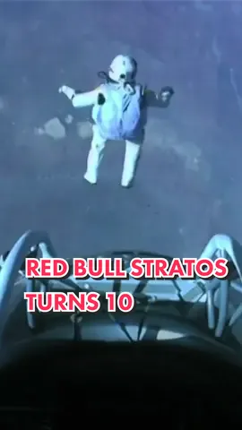 it's 10 years since #therealfelixbaumgartner leapt from the edge of space 🤯 #redbull #givesyouwiiings #redbullstratos #spacejump