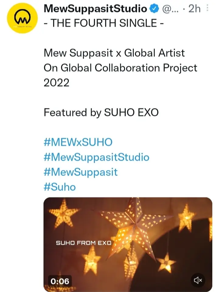 I'm super excited #mewxsuho#mewsuppasit#suho 