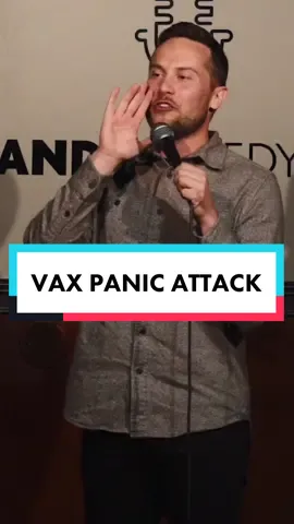 Bad time to have a panic attack #standupcomedy #panicattack #funny #comedian #hilarious #panic  #needles #zoltankaszas 