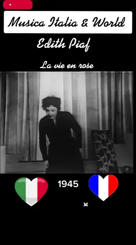 la vie en rose #edithpiaf #anni40#live #rai #musicatiktok #musicaitalia,&world