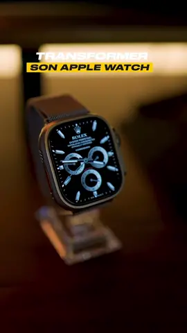 Comment transformer son Apple Watch en Rolex ? ⌚️ #apple #applewatch #rolex #applewatchseries7 #applewatchultra #tuto #astuce #tutorial #tech #geek #watch #montre #rolex 