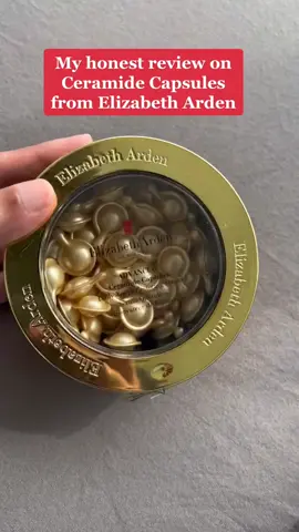 Two weeks is all it takes to fall in love with our Advanced Ceramide Capsules! Just take it from @Esthetician on the go and the 95% of women in clinical trials who demonstrated a significant improvement in visible firmness among other positive skin enhancements 😉 #ElizabethArden #CeramideCapsules #BestSerums #SkincareReviews #SkincareRoutine