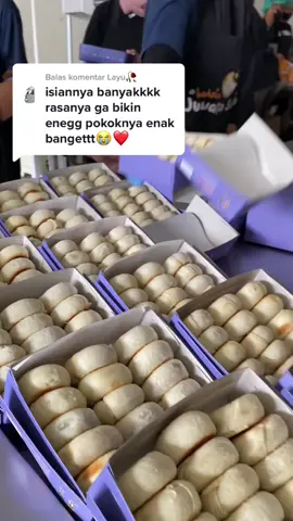 Membalas @Layu🥀 Trimakasih Kakak😍 yang belum co yuk lansung aja klik keranjang kuning! #bakpiajuwarasatoe #bakpiajogja #oleholehsombong #kulinertiktok #foryourpage 