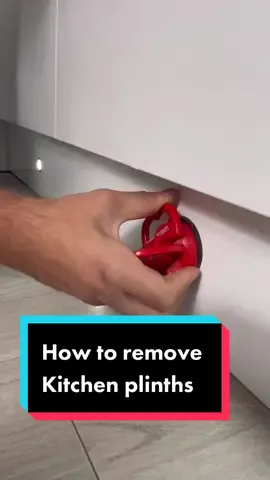 HOW TO REMOVE KITCHEN KICK BOARDS PLINTHs Like a pro #DIY #doityourself #howto #how #fixit #fyp #foryoupage #foryou #vinyl #flooring 