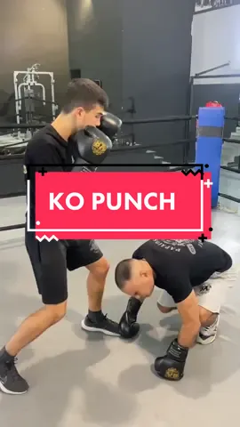 K.O punch 🥊#boxing #KO #fyp #foryou 
