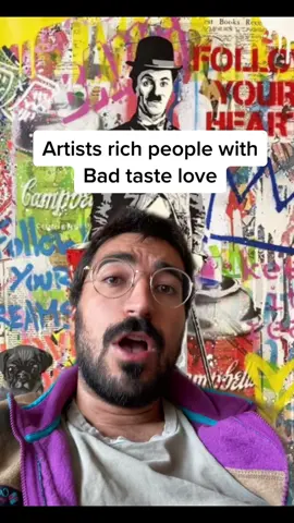 The most overrated and overpriced garbage #art #arthistory #richpeople #interiordesign  #greenscreen 