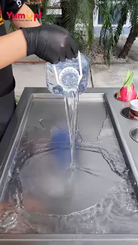 Water Ice Cream #foryou #fyp #LearnOnTikTok #yumup 
