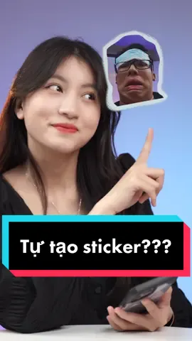 Tự tạo sticker cho riêng mình thui nèoo #Master2022byTikTok #LearnOnTikTok #cellphonesvn #iphone 