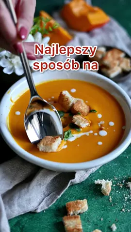 Najlepszy krem z dyni 🎃 #zupa #przepisy #dynia 