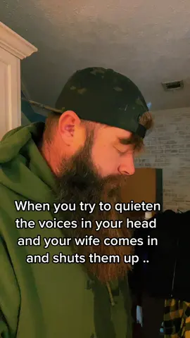 Its always the hug 🤗 for me!! #hug #voices #Love #wife #holybeardz 