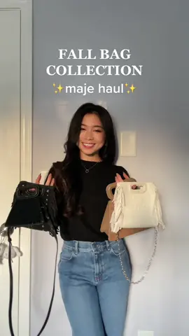 pov: you’re addicted to buying mini bags 🥹🤎 I wanted to share some of favorite fall/winter @majeparis bags with you all! (you’ll see me carrying these often in my ootds 😝) they’re super affordable and made with genuine high quality leather✨