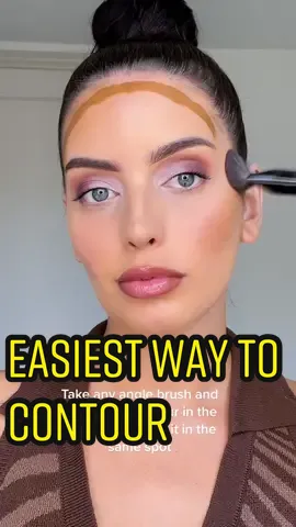 Easiest way to contour by @youngcouture 💖 #contour #contouring #lerenoptiktok #begginersmakeup 