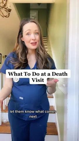 One to two hours worth of work condescended into thirty seconds to answer this frequently asked question: what do you do when a patient dies? #hospicenurse #endoflifecare #education #caregiversoftiktok #LearnOnTikTok 