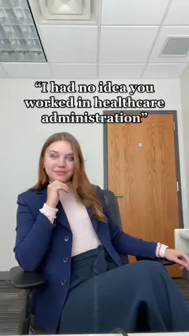 This was a fun one to make but, in all seriousness, there are so many non-clinical opportunities to healthcare! Checkout my other videos for more info🤩 #healthadmin #healthcaremanagement #doctorsoftiktok #nursesoftiktok #jobtips #womenpower #womeninleadership   
