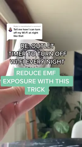 This is one of the top tricks to havw restful sleep in your wntire home - turn that wifi off! #emfmitigation #emfprotection #emfprotectionforhome 