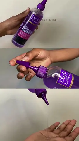 Replying to @intwenhle 🫶🏽🤍 “You know how much I love my hair, and part of taking care of it includes keeping my scalp clean and healthy.  After a while, having protective styles for too long can cause dandruff due to product build up which - you guessed it - leaves your hair smelling a little off.  Thanks to the #WaterlessCleanser by @darkandlovelyafrica I can remove dandruff, odor and sooth my itchy scalp in 60 seconds.  Best of all, it dissolves those product buildup knots in seconds this decreasing breakage😍! The Waterless Cleanser is available at @takealotcom  #DLprotectivestyle #darkandlovelyafrica”  #fyp #naturalhair #marleytwists 