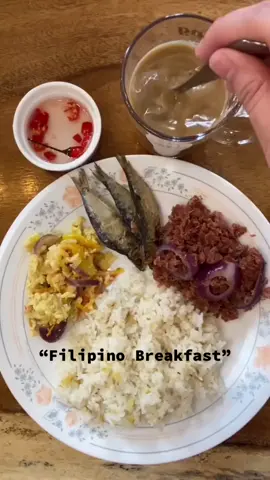 Filipino Breakfast for a gloomy weather ⛅️
