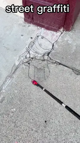 Drawing on the street #art #drawing #foryou 