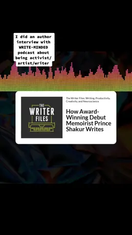 I did an interview with WRITE MINDED podcast about being activist/autbor and my thoughts on James Baldwin #black #authortok #writing #podcast #jamesbaldwin 