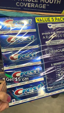 Easy peasy digital couponing! #mybjswholesaleblog #bjscouponingqueen #crestcoupon #toothpastecoupons #couponingatbjs #couponersoftik 