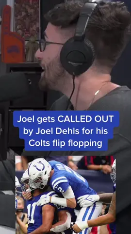 Dehls cant take the Colts takes anymore 