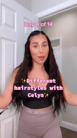 Day 4 of 14 #easyhairstyles #quickhairstyle #hairinspo #hairextensions 