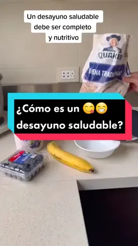 Aprende como preparar un desayuno saludable 😋😁 Sígueme en Instagram como nutri.cionyvidasana #nutricion_yvidasana #viral #foryou #parati #alimentación #avena #desayunosaludable #yogurt #nutrición #vidasana #platano #proteínas #carbohidratos #cuidatusalud #aprendenutricion #creatudieta 