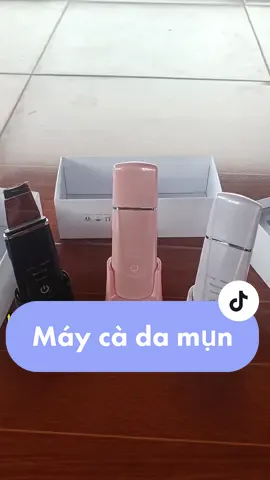 máy cà da có đế cảm ứng có tác dụng loại bỏ mụn đầu đen và mụn cám #maycadamun #maycadachet #maycadasieuam #maycadamat 