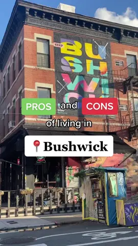 This week we’re bringing you to Bushwick, Brooklyn. A lot of students and young professionals consider this place for their first move because of the vibrant art scene. Have you been here before and what other neighborhoods would you consider for your next apartment? #nyc #movingtonyc #brooklyn #bushwick #nyctok #apartmentsearchnyc #newyorkcity #nyctour 