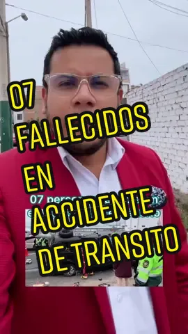 Los fallec1dos eran integrantes de una misma familia. Según versión policial; el chofer habría excedido los límites de velocidad. #Lima #Peru #policia #pnp #LeoDePeru #periodista #News #Latina #Noticias #Prensa #peru🇵🇪 #fyp #fypシ #xyzbca #Tiktokperu #xcyzba #tiktokinforma #tiktoknoticias #tiktoknews #leonardoperiodista #leonardocabrera