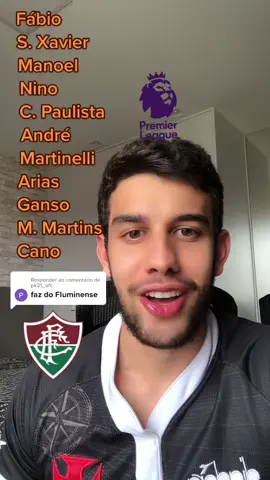 Respondendo a @pk21_ofc Fluzão na PL? #fluminense #PremierLeague #copadobrasil #libertadores #flamengo #corinthians #futeboleuropeu 