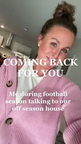 Hopefully it will be finished!  Can’t wait for the off season 🤍#greenscreen #nfllife #footballlife #nflwife #footballwife #offseason #houserenovation #fyp #comingbackforyou #foryou 