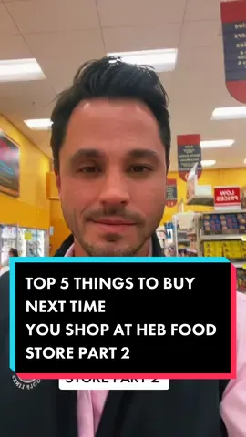 TOP 5 THINGS TO BUY NEXT TIME YOU SHOP AT HEB FOOD STORE PART 2! @H-E-B ! #groceryshopping #groceries #food #foryou #fyp 