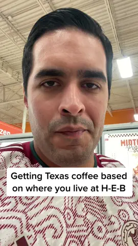 Texans can buy coffee based on where they’re from at HEB which is pretty cool. Just be careful with that Dallas flavor #texas #texashumor #texascheck #texascoffee #sanantonio #houston #texashillcountry #austintx #riograndevalley #rgv #dallas #heb #hebfinds #hebgrocery #texan #texans #texastiktok 