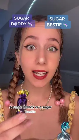 #POV: You have to choose between having a sugar d@ddy or a sugar bestie