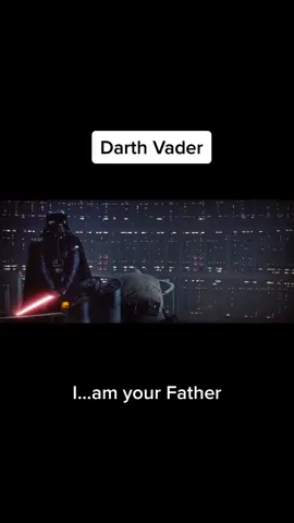 I…am your Father. #darthvader 