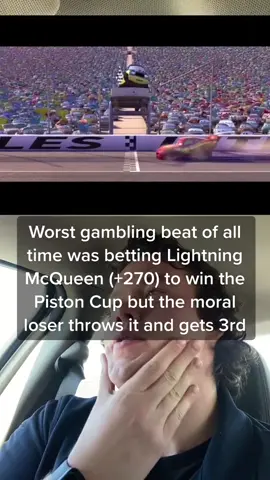 Not enough people are talking about this (via: @Backseat Coach) #sportsbettingtiktok #cars #sports #betting #lightningmcqueen