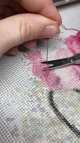Update👋🏼 #crossstitch #asmr #fyp 
