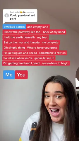 Replying to @Dd 🤭🫶🏾 SING THIS! #ohsimplethingwherehaveyougone #somewhereonlyweknow #singingduet #fyp #uk 