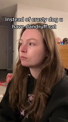 Im taking any suggestions we have tried everything   #catsoftiktok l#cat#blackcats#fyp#funnyvideo#dandruffproblem#cute#animalsoftiktok#embarrassing 